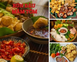 Làm Mắm Tôm Ăn Bún Đậu