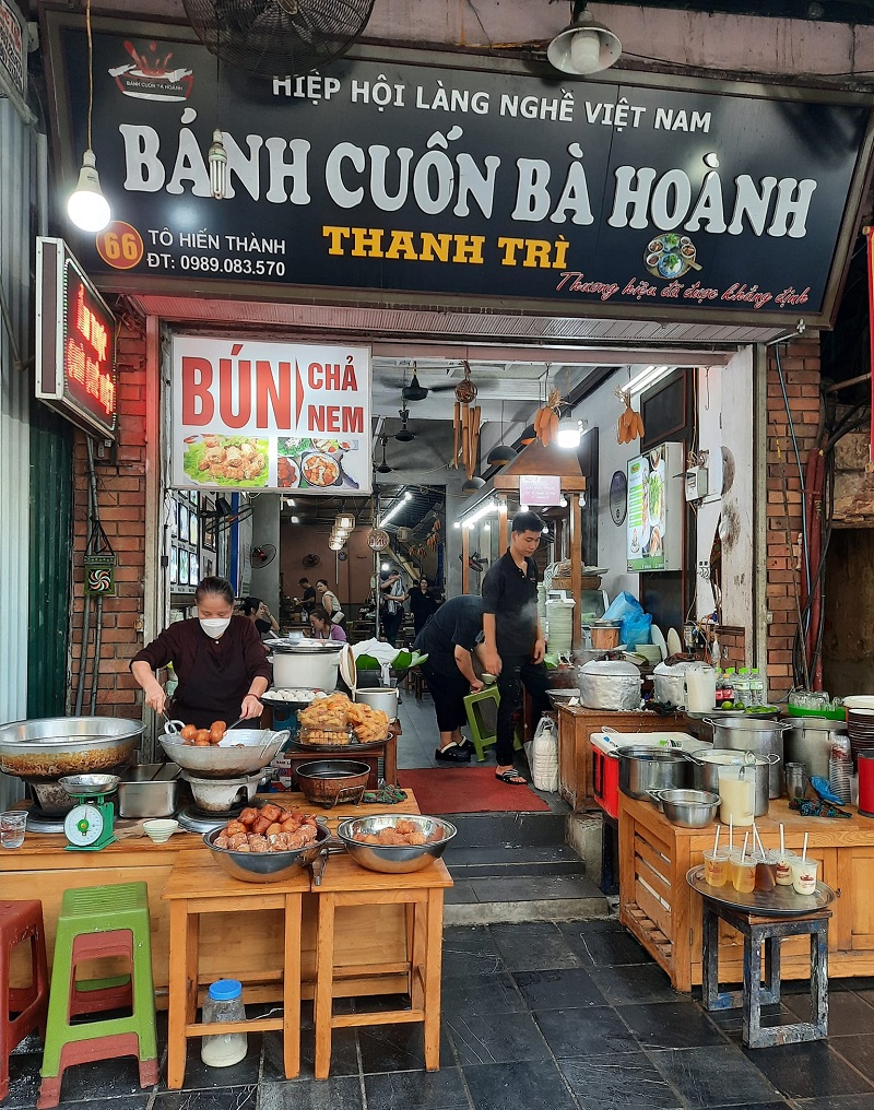 Bánh cuốn bà Hoành Tô Hiến Thành