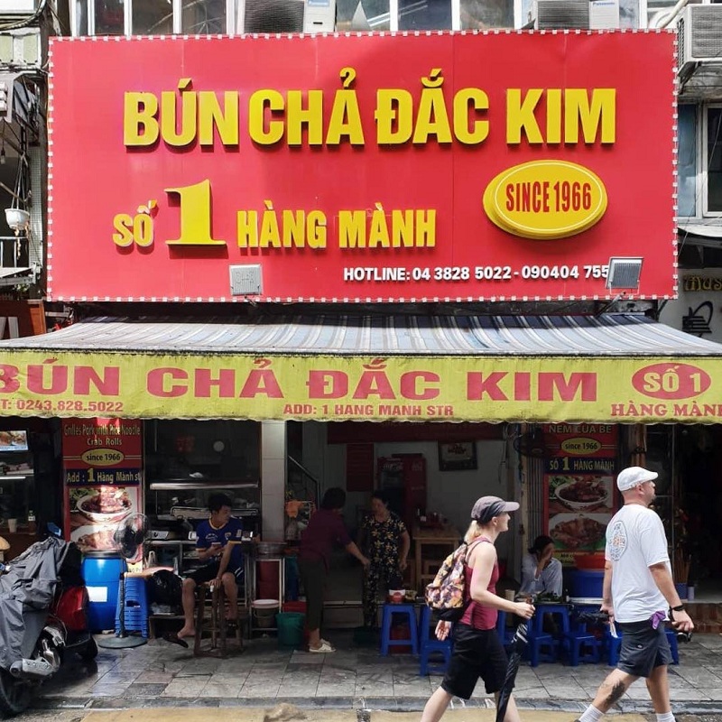 Bún chả Đắc Kim Hàng Mành