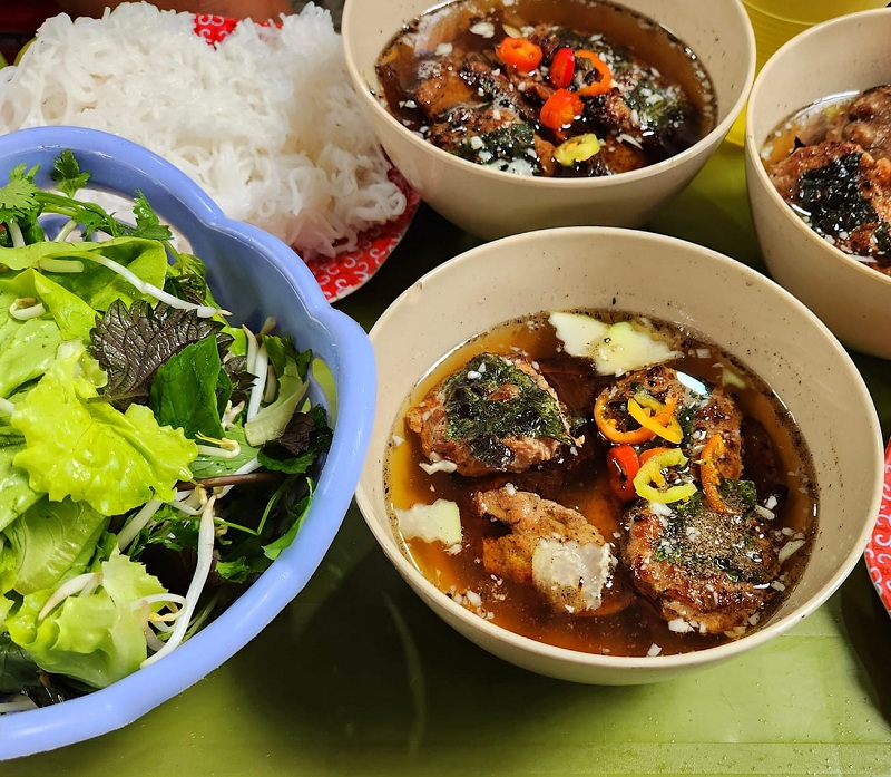 Bún chả ngon nhất Hà Nội