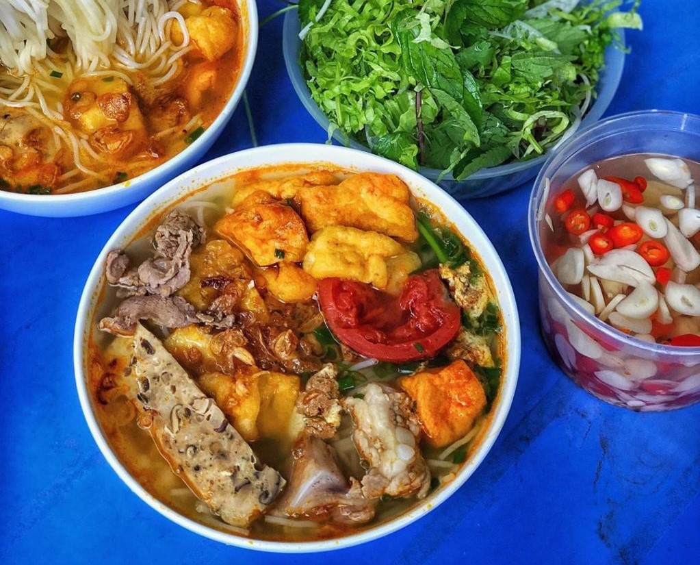 Bún riêu tóp mỡ - Tô Hiệu