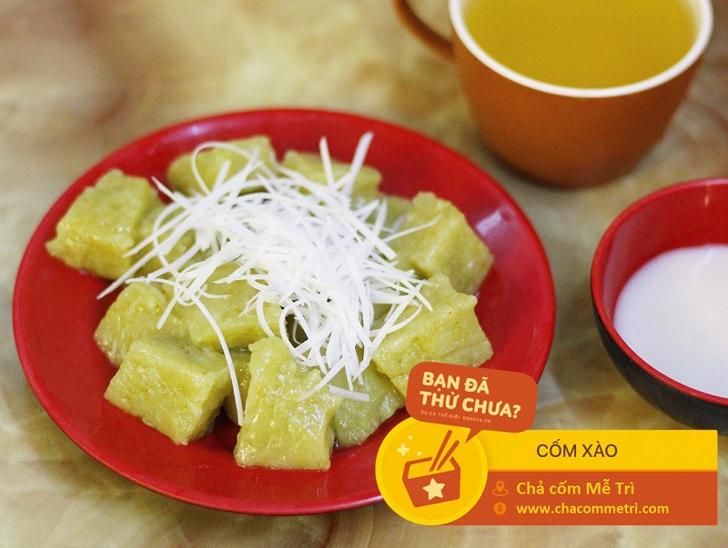 Cốm xào Hà Nội mua ở đâu