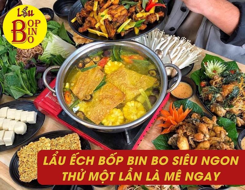 Lẩu ếch Bôp Bin